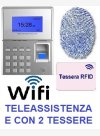 SISTEMA RILEVAZIONE PRESENZE SVAR 2-FINGER/WIFI CON LETTORE TESSERE E IMPRONTE DIGITALI, SERVIZIO DI ASSISTENZA E SOFTWARE - <b>€ 159,00</b>
