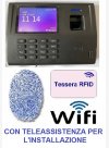 SISTEMA RILEVAZIONE PRESENZE SVAR 3-FINGER/A-WIFI CON CORSO DI ISTRUZIONE SOFTWARE IN TELEASSISTENZA PER 2 MESI, LETTORE TESSERE E IMPRONTE DIGITALI, WI-FI E WEBSERVER - <b>€ 159,00</b>