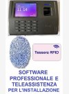 SISTEMA RILEVAZIONE PRESENZE SVAR 3-FINGER/TS CON CORSO DI ISTRUZIONE SOFTWARE IN TELEASSISTENZA PER 2 MESI, LETTORE TESSERE E IMPRONTE DIGITALI, SOFTWARE PROFESSIONALE E WEBSERVER - € 497,00