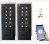 COPPIA DI APRIPORTA ANTIVANDALO, MOD. APRIPORTA-SUBACQUEO/WIFI CON 6 MESI DI ASSISTENZA, PER APERTURA PORTE CON TESSERE DI PROSSIMITA' O CODICE PIN, COMPLETI DI ALIMENTATORE E APP PER GESTIONE DA SMARTPHONE