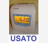 OROLOGIO MARCATEMPO MOD. SAODY ® USATO, PERFETTAMENTE FUNZIONANTE CON 10 CARTELLINI SAODY ® IN OMAGGIO