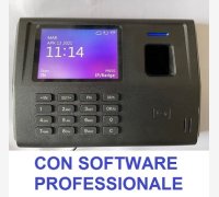 TIMBRACARTELLINI PER RILEVAZIONE PRESENZE MOD. SVAR 4-RFID/TS CON 6 MESI DI ASSISTENZA DEL VALORE DI € 158,00 COMPRESA NEL PREZZO, SOFTWARE PROFESSIONALE, LETTORE DI TESSERE DI PROSSIMITA' E CORSO DI ISTRUZIONE SOFTWARE PER 2 MESI