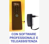 SISTEMA DI RILEVAZIONE PRESENZE E CONTROLLO ACCESSI MOD. 1951-RFID/TS PER ESTERNO (IP53), CON 2 MESI DI ASSISTENZA SOFTWARE PROFESSIONALE, CON LETTORE RFID