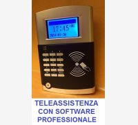 TIMBRACARTELLINI PER RILEVAZIONE PRESENZE MOD. SVAR 4-RFID/TS, L'UNICO IN COMMERCIO CON 6 MESI DI ASSISTENZA COMPRESA, CON SOFTWARE PROFESSIONALE, LETTORE DI TESSERE DI PROSSIMITA' E CORSO DI ISTRUZIONE SOFTWARE PER 2 MESI