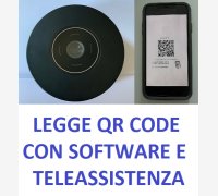 APRIPORTA PER CONTROLLO ACCESSI CON LETTORE DI CODICI QR CODE, MOD. QR ACCESS HOTEL, CON SOFTWARE E CORSO DI ISTRUZIONE SOFTWARE IN TELEASSISTENZA PER 2 MESI