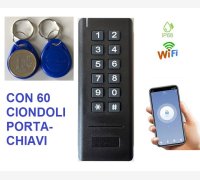 CONTROLLO ACCESSI ASCENSORI TRAMITE PIN O PORTACHIAVI DI PROSSIMITA', MOD. APRIPORTA-SUBACQUEO/WIFI PER ASCENSORI CON APP DI GESTIONE DA SMARTPHONE