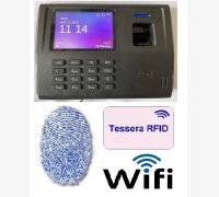 SISTEMA RILEVAZIONE PRESENZE SVAR 3-FINGER/AW-BT CON TIMBRATURA TRAMITE SMARTPHONE CON BLUETOOTH, 6 MESI DI ASSISTENZA DEL VALORE DI € 158,00 COMPRESA NEL PREZZO, LETTORE TESSERE E IMPRONTE DIGITALI, WI-FI E WEBSERVER