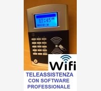 TIMBRACARTELLINI PER RILEVAZIONE PRESENZE MOD. SVAR 4-RFID/TS-WIFI, L'UNICO IN COMMERCIO CON 6 MESI DI ASSISTENZA COMPRESA,  CON SOFTWARE PROFESSIONALE, LETTORE DI TESSERE DI PROSSIMITA', WI-FI INTEGRATO E CORSO DI ISTRUZIONE SOFTWARE PER 2 MESI