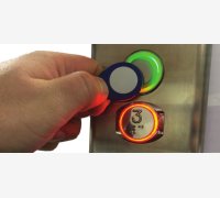 CONTROLLO ACCESSI PER ASCENSORI CON LETTORE RFID DA INCASSO, MOD. RFID-INCASSO