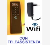 SISTEMA DI RILEVAZIONE PRESENZE MOD. 1951-RFID/WIFI, PER ESTERNO (IP53), CON UN MESE DI ASSISTENZA SOFTWARE, LETTORE RFID, WI-FI E N. 2 TESSERE