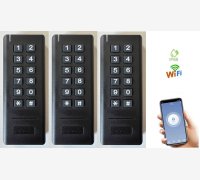 CONFEZIONE DA N. 3 APRIPORTA ANTIVANDALO, MOD. APRIPORTA-SUBACQUEO/WIFI CON 6 MESI DI ASSISTENZA, PER APERTURA PORTE CON TESSERE DI PROSSIMITA' O CODICE PIN, COMPLETI DI ALIMENTATORE E APP DI GESTIONE DA SMARTPHONE