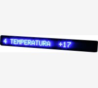 DISPLAY LUMINOSO A LED MONORIGA MOD. SR5.5