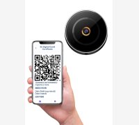 SISTEMA DI VERIFICA AUTOMATICA DI VALIDITA' ED AUTENTICITA' DEL QR CODE DEL GREEN PASS CON LETTORE, SEGNALE ACUSTICO E VISIVO E RELE' INTEGRATO, MOD. GREEN PASS CONTROL