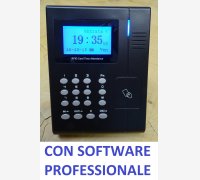 SISTEMA RILEVAZIONE PRESENZE CON SOFTWARE PROFESSIONALE SVAR1-RFID/P CON LETTORE RFID, ASSISTENZA, A