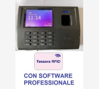 SISTEMA RILEVAZIONE PRESENZE MOD. SVAR 4-RFID/TS CON LETTORE DI TESSERE, CON 6 MESI DI ASSISTENZA DEL VALORE DI € 158,00 COMPRESA NEL PREZZO, SOFTWARE PROFESSIONALE E CORSO DI ISTRUZIONE SOFTWARE IN TELEASSISTENZA PER 6 MESI
