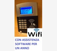 SISTEMA DI RILEVAZIONE PRESENZE MOD. SVAR 4-RFID-WIFI CON WI-FI, SOFTWARE DI RILEVAZIONE PRESENZE IN ITALIANO, CONTRATTO DI ASSISTENZA SOFTWARE PER UN ANNO COMPRESO NEL PREZZO