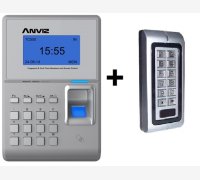 SISTEMA DI CONTROLLO ACCESSI + SISTEMA DI RILEVAZIONE PRESENZE COMPOSTO DA 2 TERMINALI (1 CONTROLLO ACCESSI + 1 RILEVAZIONE PRESENZE)