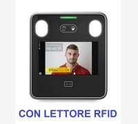 SISTEMA DI RILEVAZIONE PRESENZE CON LETTORE RFID, RICONOSCIMENTO VISO MOD. SVARFACE3 CON 12 TESSERE, SOFTWARE DI GESTIONE PRESENZE E CORSO DI ISTRUZIONE SOFTWARE IN TELEASSISTENZA PER 2 MESI