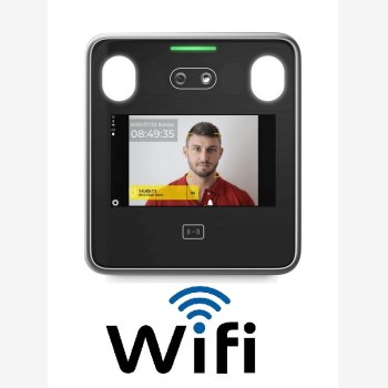 MARCATEMPO PER LAVORO CON BADGE E RICONOSCIMENTO VOLTO MOD. SVARFACE3/WIFI, CON SOFTWARE, WI-FI E 4 MESI DI ASSISTENZA