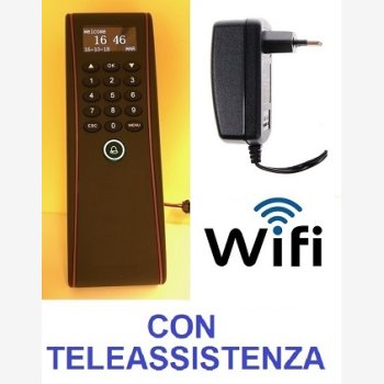 SISTEMA DI RILEVAZIONE PRESENZE MOD. 1951-RFID/WIFI, PER ESTERNO (IP53), CON LETTORE DI TESSERE E CORSO DI ISTRUZIONE SOFTWARE IN TELEASSISTENZA PER 2 MESI