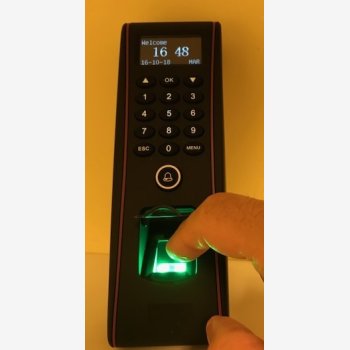 SISTEMA RILEVAZIONE PRESENZE PER ESTERNO (IP53) MOD. 1951-FINGER CON TERMINALE CON LETTORE BIOMETRICO E DI TESSERE, SOFTWARE E ASSISTENZA SOFTWARE PER UN ANNO COMPRESA NEL PREZZO