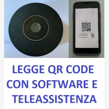 APRIPORTA PER CONTROLLO ACCESSI CON LETTORE DI CODICI QR CODE, MOD. QR ACCESS HOTEL, CON SOFTWARE E CORSO DI ISTRUZIONE SOFTWARE IN TELEASSISTENZA PER 2 MESI