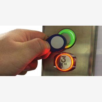 CONTROLLO ACCESSI ASCENSORI CON LETTORE RFID DA INCASSO, MOD. RFID-INCASSO