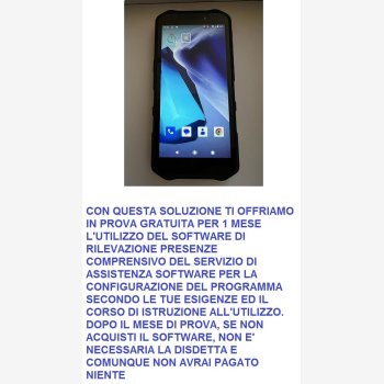 SISTEMA DI RILEVAZIONE PRESENZE CON TIMBRATURA TRAMITE SMARTPHONE