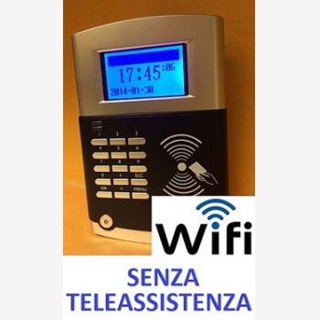 SISTEMA RILEVAZIONE PRESENZE MOD. SVAR 4-RFID/WIFI CON LETTORE DI TESSERE, WI-FI E SOFTWARE, SENZA SERVIZIO DI ASSISTENZA PER L'INSTALLAZIONE, A