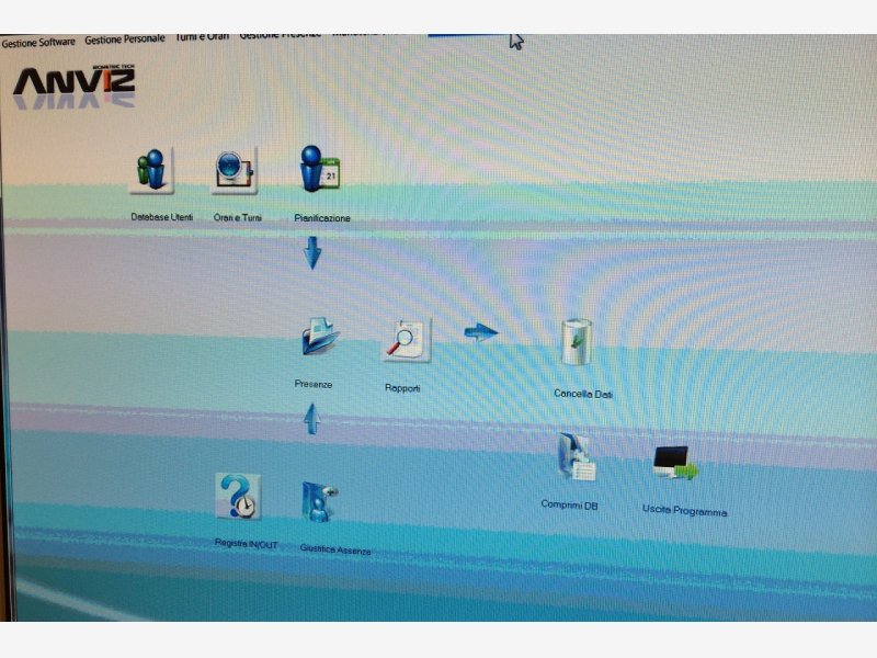 SISTEMA RILEVAZIONE PRESENZE SVAR 3-FINGER/TS-WIFI CON CORSO DI ISTRUZIONE  SOFTWARE IN TELEASSISTENZA PER 2 MESI, LETTORE TESSERE E IMPRONTE DIGITALI