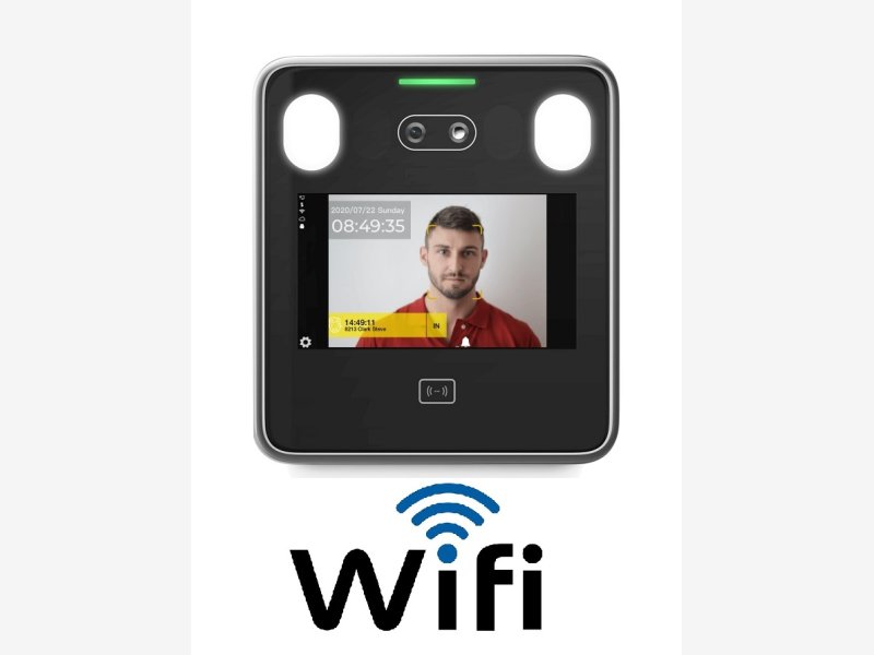 APRIPORTA DI CONTROLLO ACCESSI BIOMETRICO PER RICONOSCIMENTO VOLTO  SVARFACE3/WIFI CON SOFTWARE ED ASSISTENZA